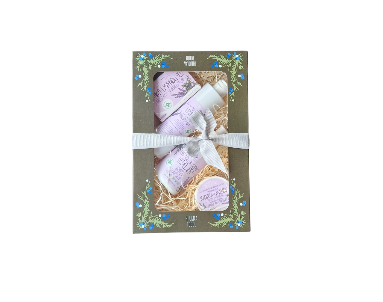 Kadakas ja lavendel - kingitus 4-ja tootega