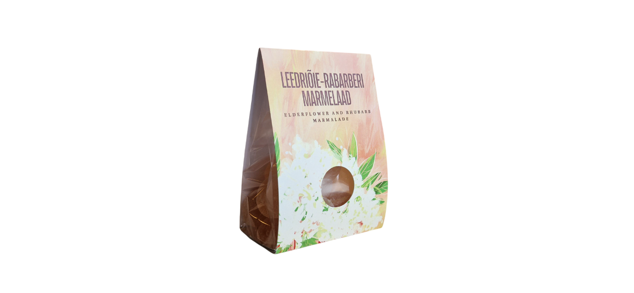 Leedri-rabarberi marmelaad, 100g