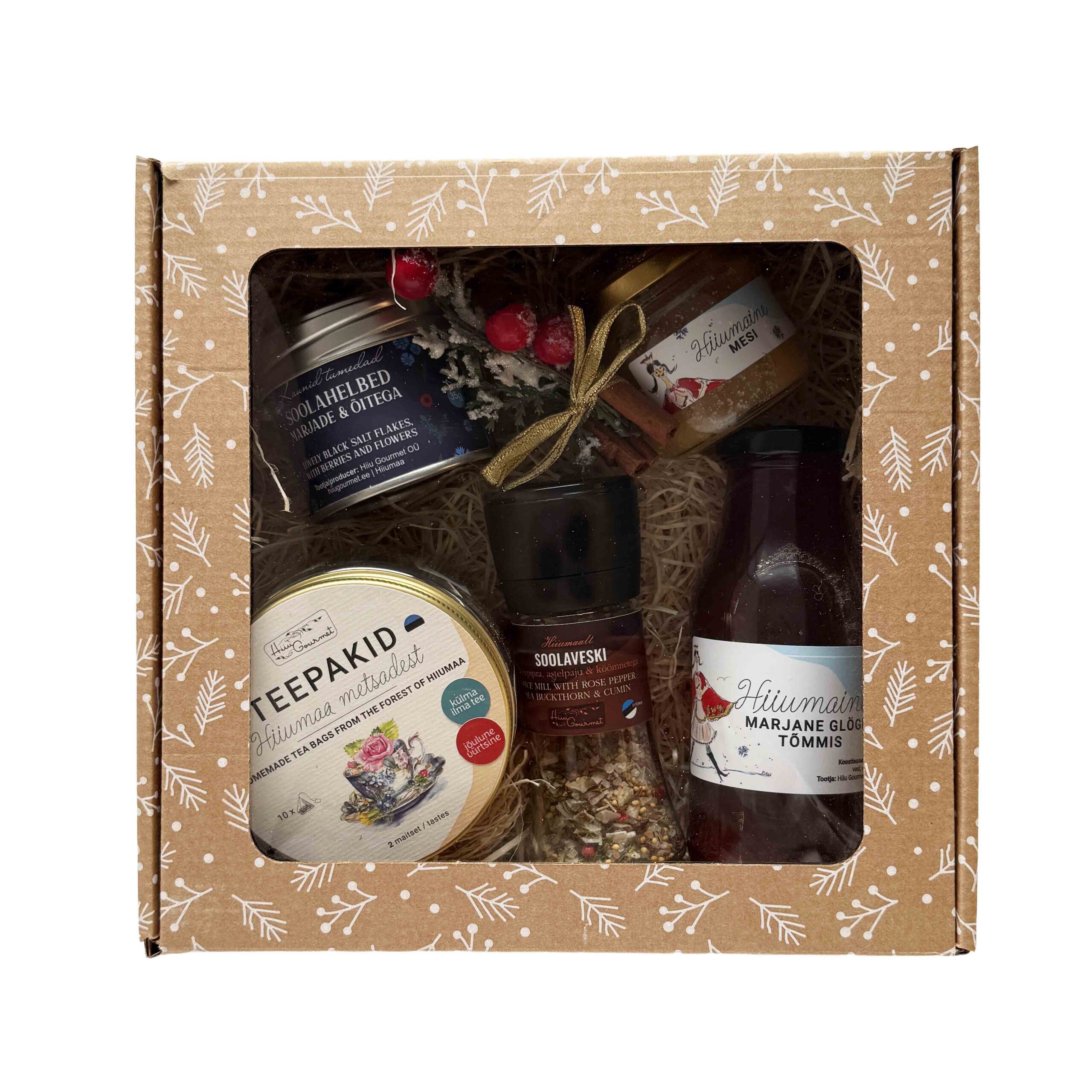 Suurem jõulune kinkekarp