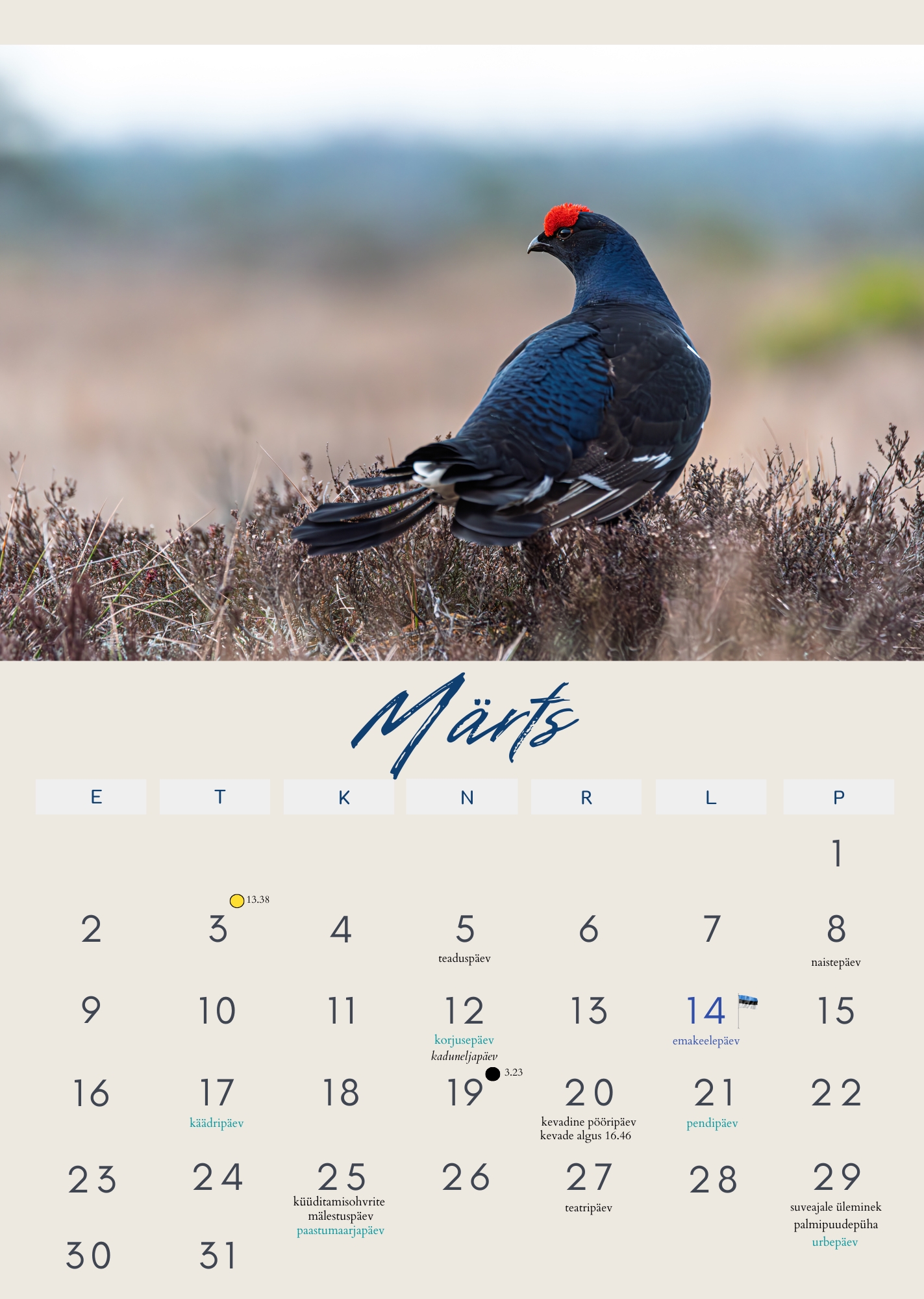 Loomade kalender 2026