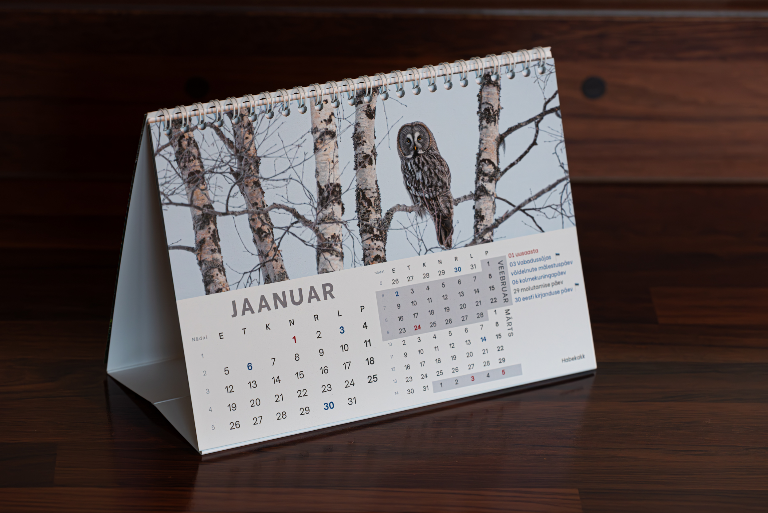 Loomade lauakalender 2026