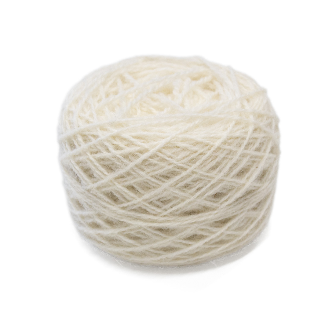 6/2 villane lõng, valge 100 g