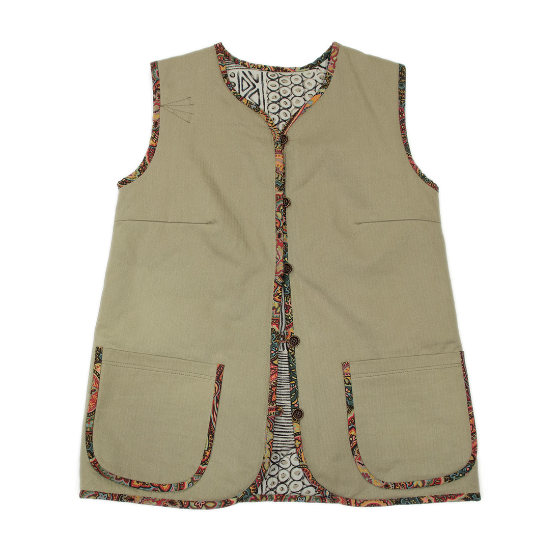 Vest villavatiiniga
