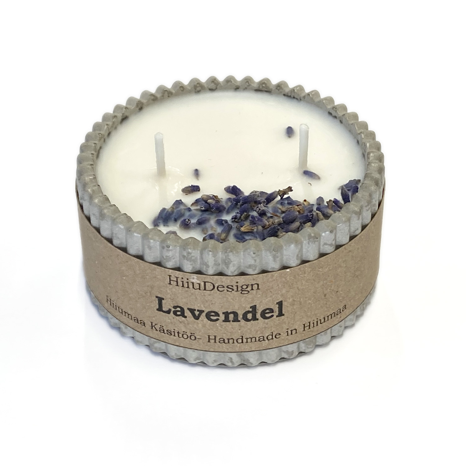 Küünal betoontopsis, lavendel