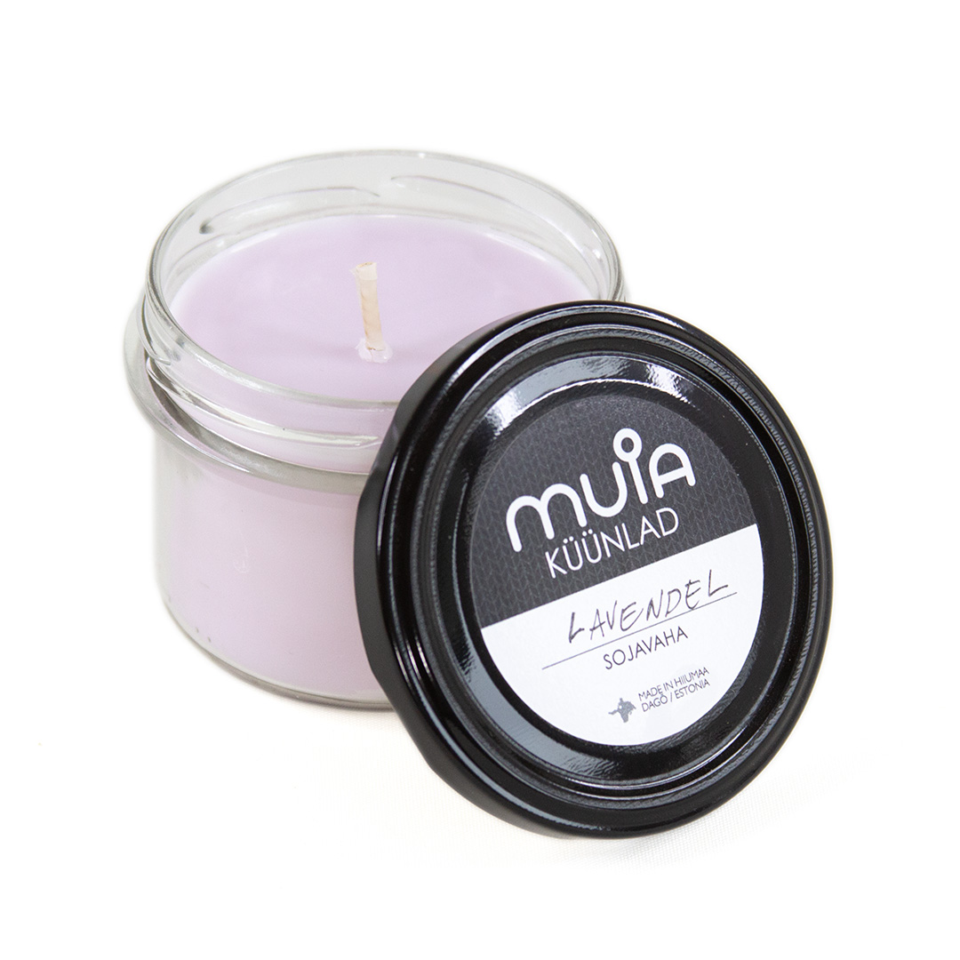MUIA sojavaha küünal, Lavendel