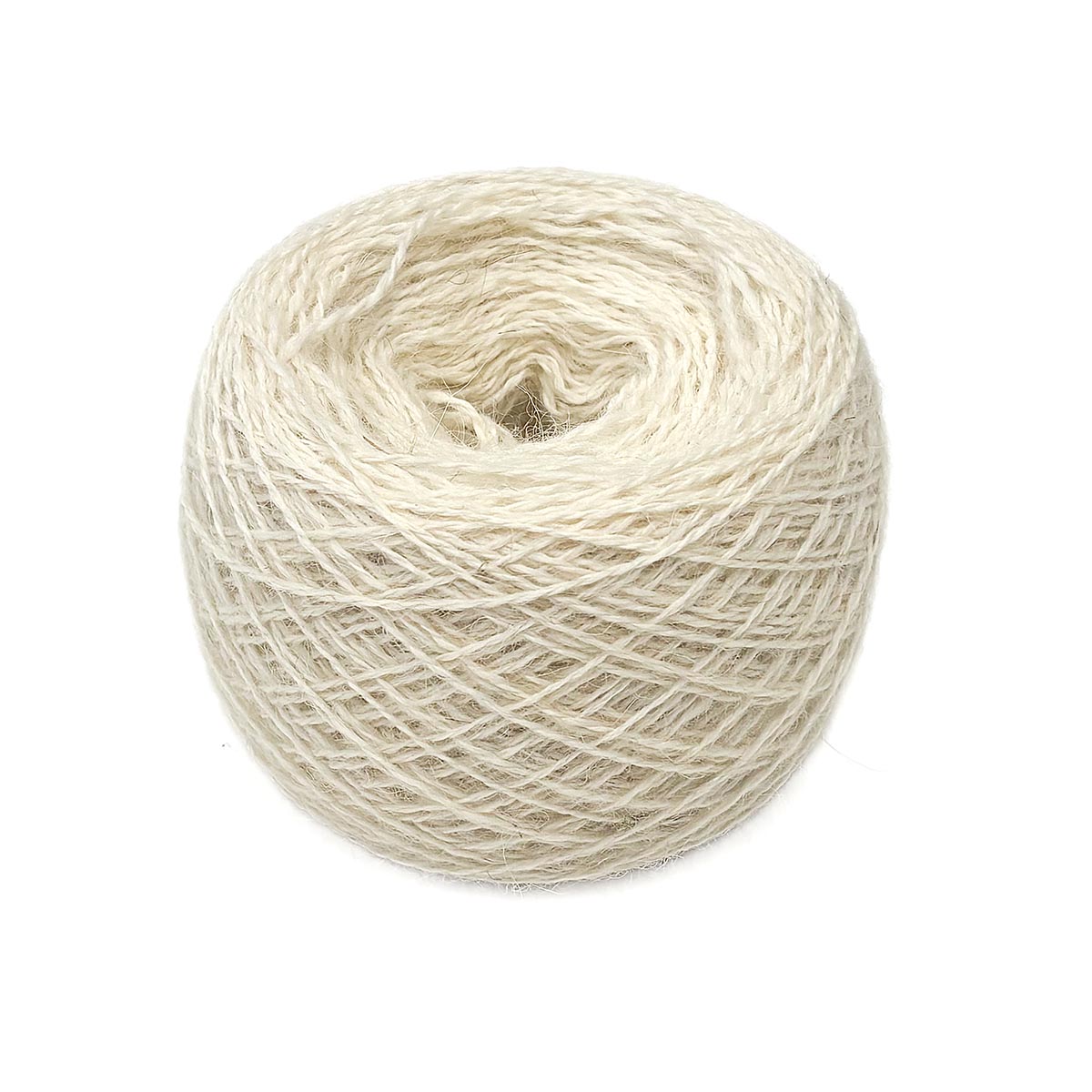 Koeravillane lõng, valge, 100 g