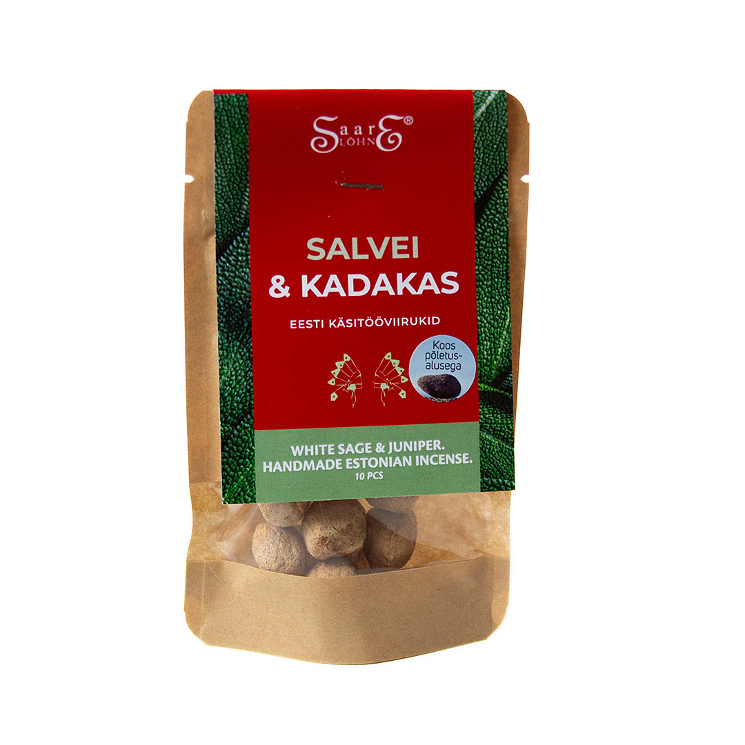 Viiruk, salvei + kadakas