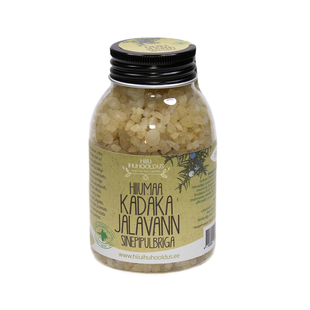 Kadakane jalavannisool sinepiga 250 ml