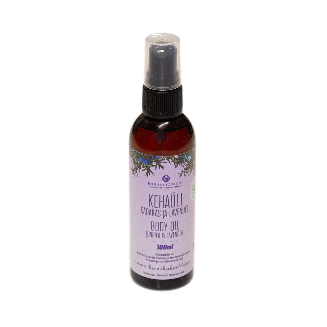 Kehaõli kadakas ja lavendel, 100 ml