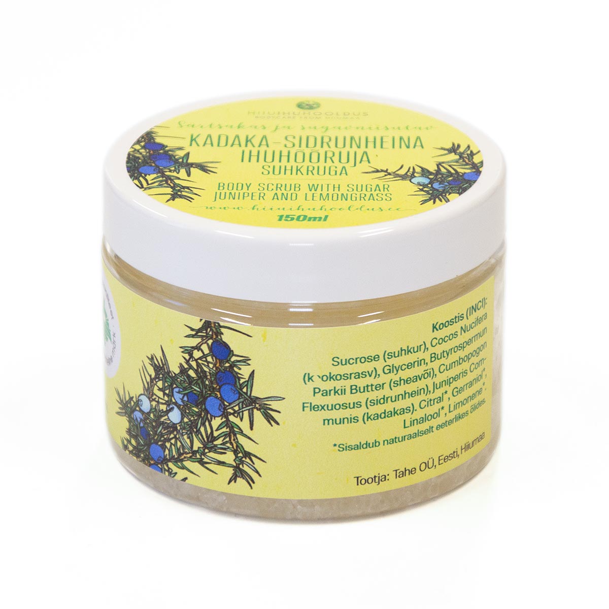 Kadaka-sidrunheina ihuhõõruja 150 ml